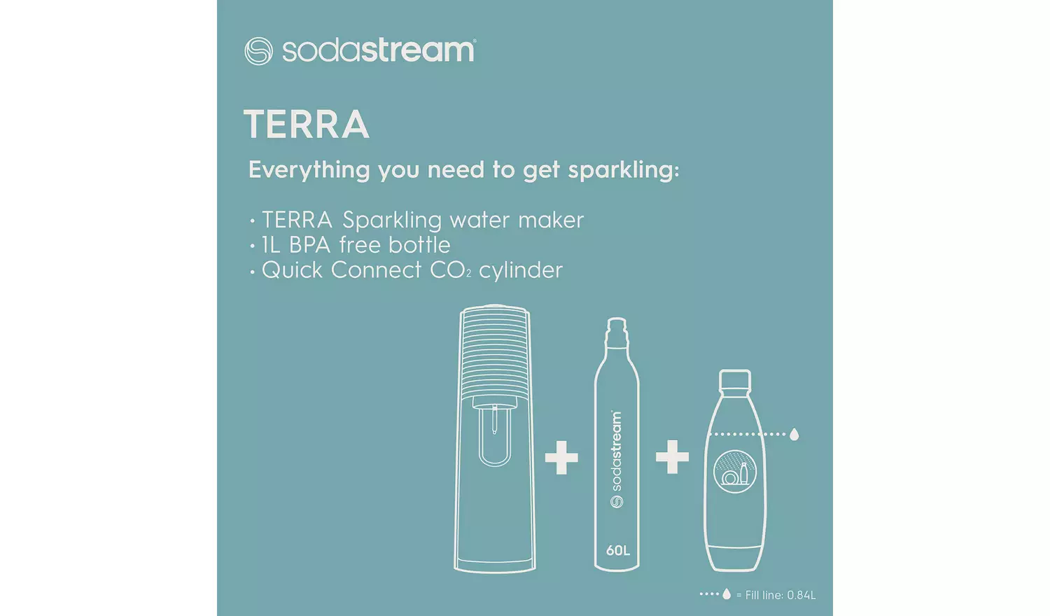 SodaStream Terra Sparkling Water Maker