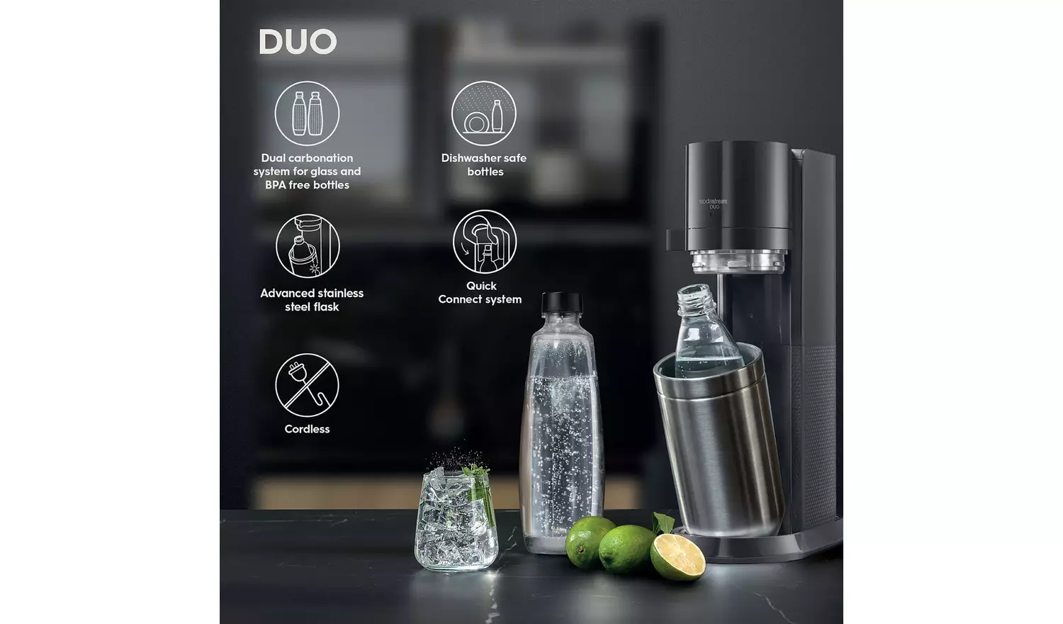 SodaStream Duo Sparkling Water Maker