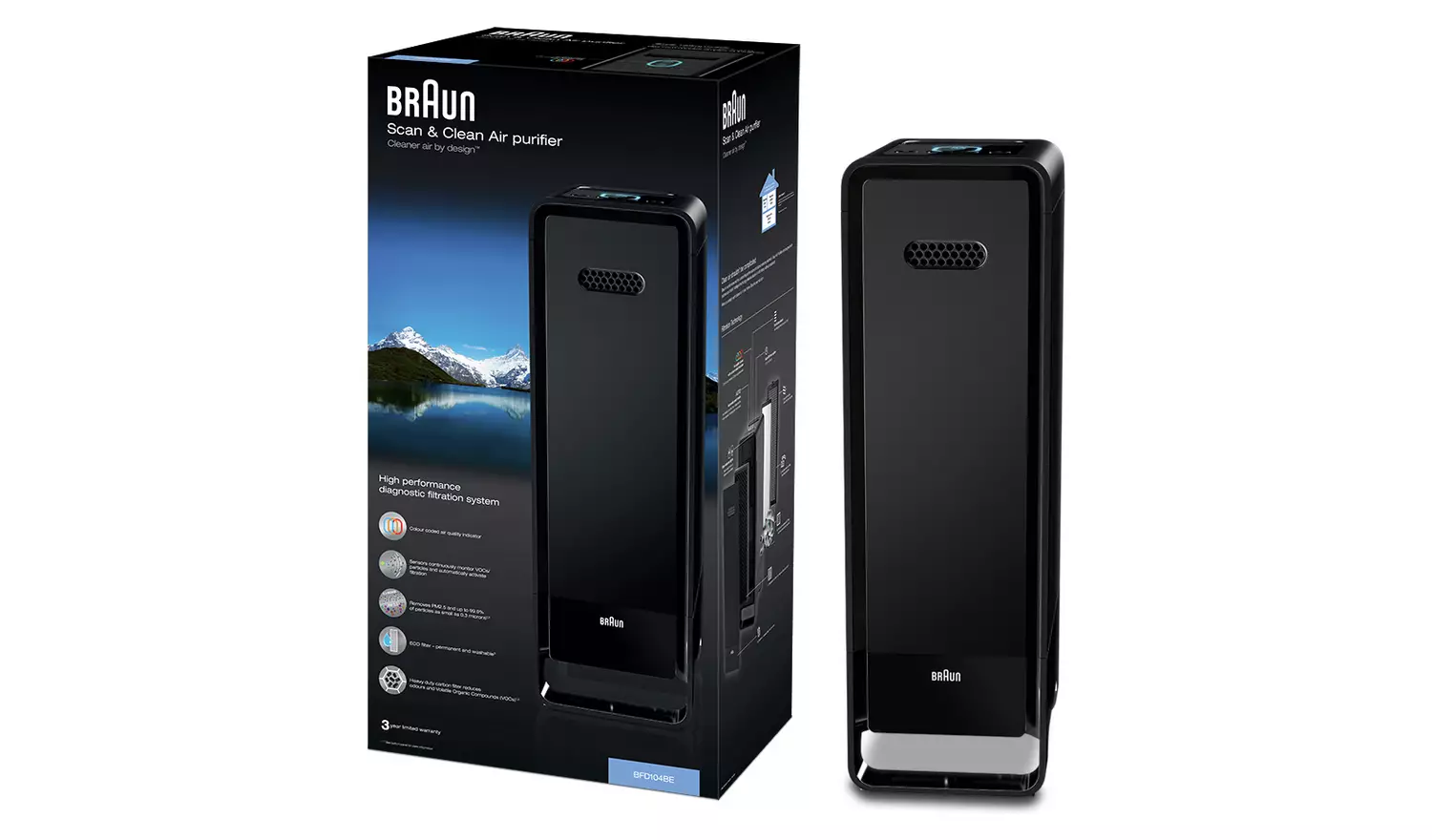 Braun Scan and Clean Air Purifier