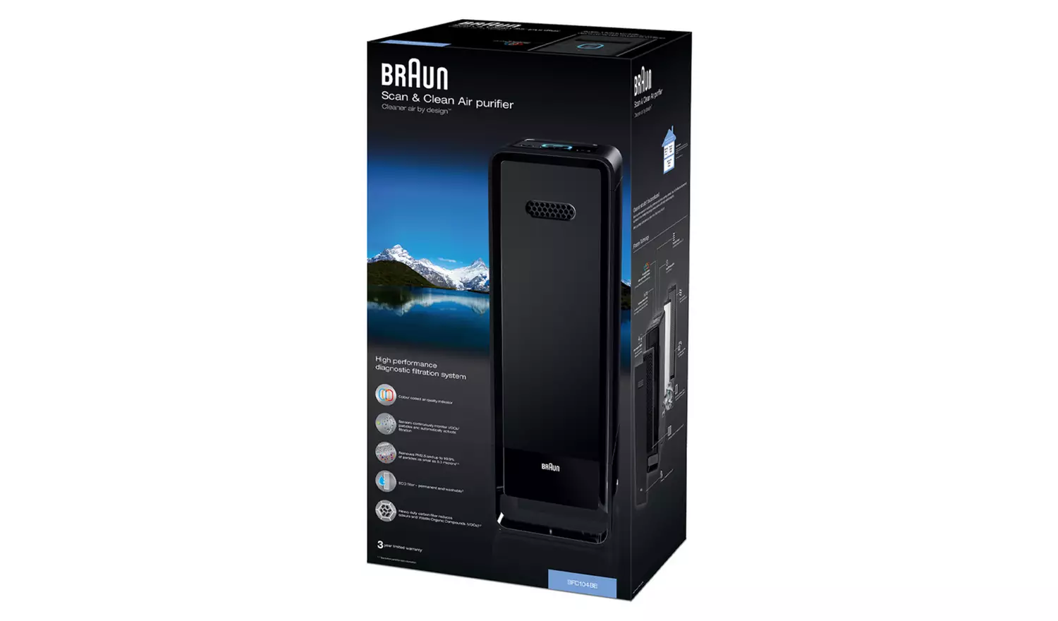 Braun Scan and Clean Air Purifier