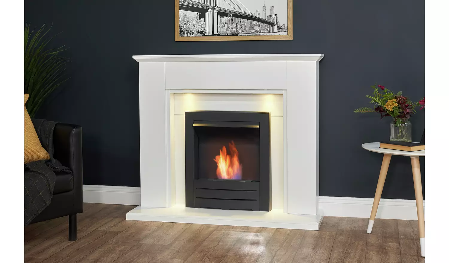 Adam Colorado 3kW Bio Ethanol Fire - Black