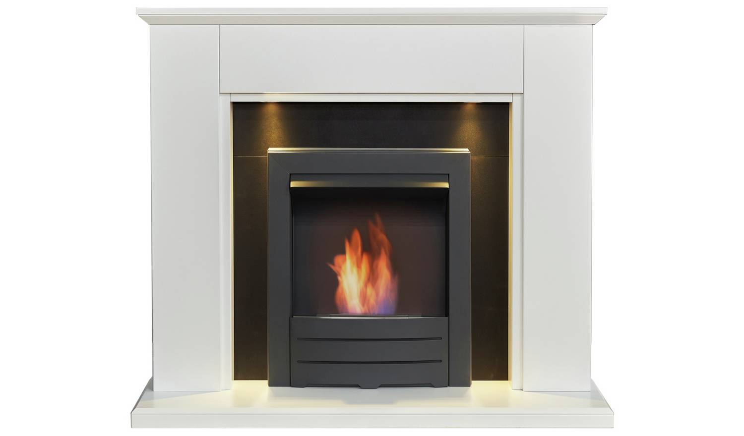 Adam Eltham Colorado 2.3kW Ethanol Fireplace Suite