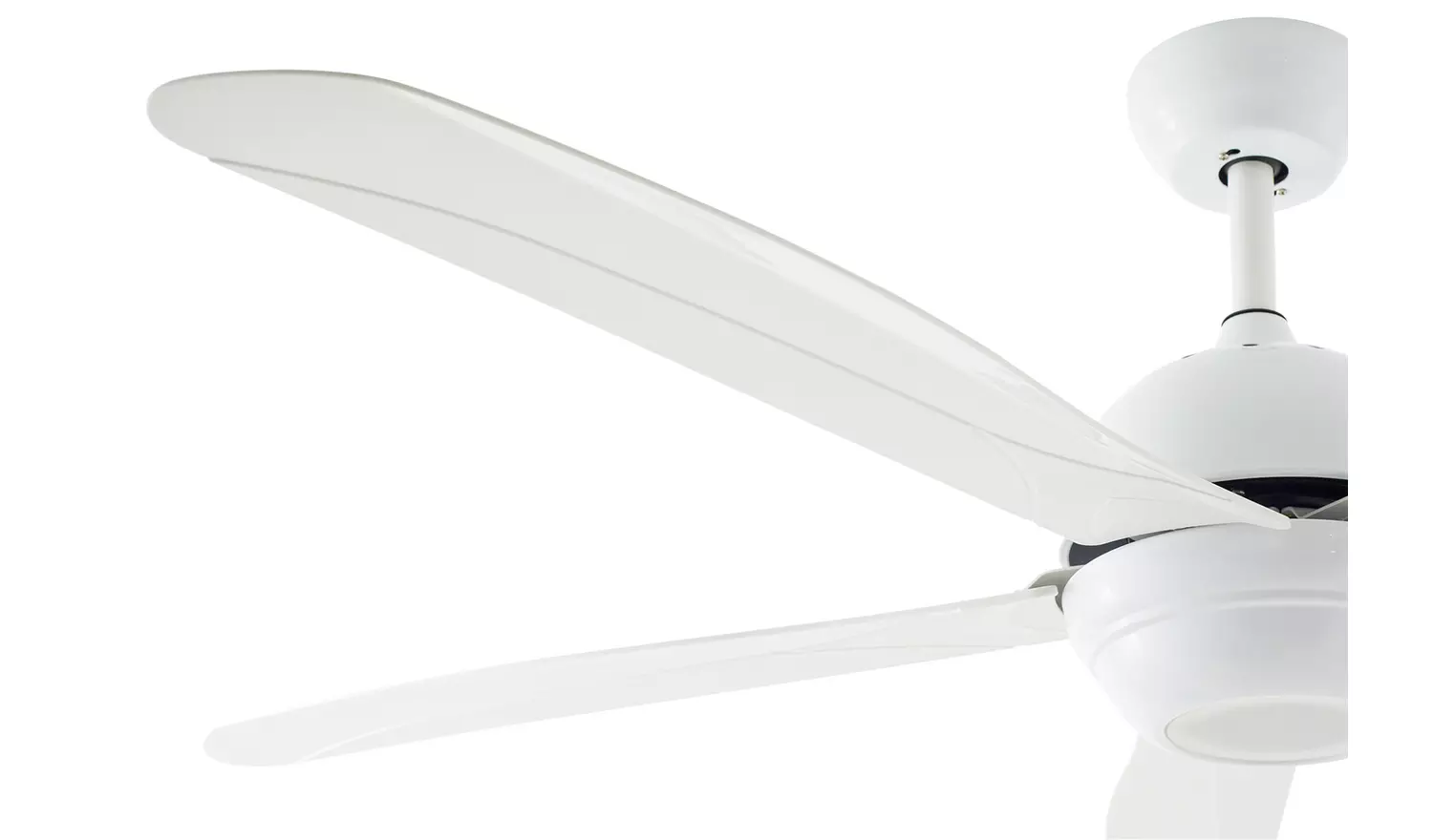 Argos Home Modern Remote Control Ceiling Fan - White