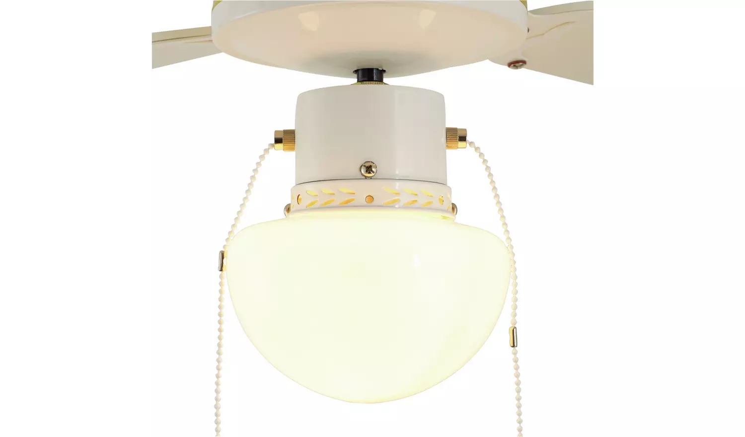 Argos Home Schoolhouse Fan - White