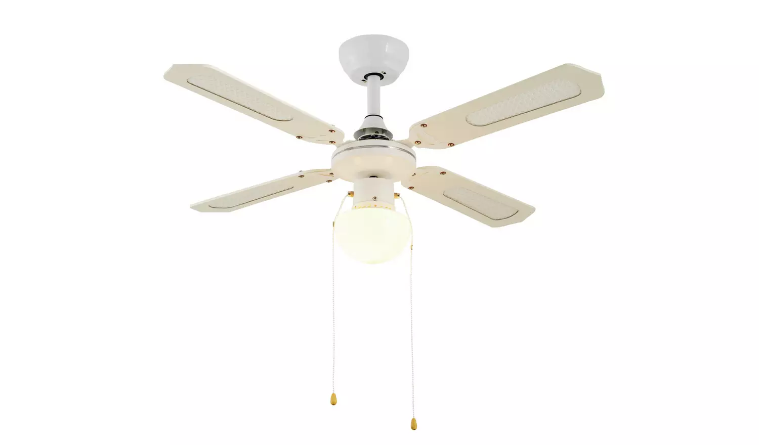 Argos Home Schoolhouse Fan - White