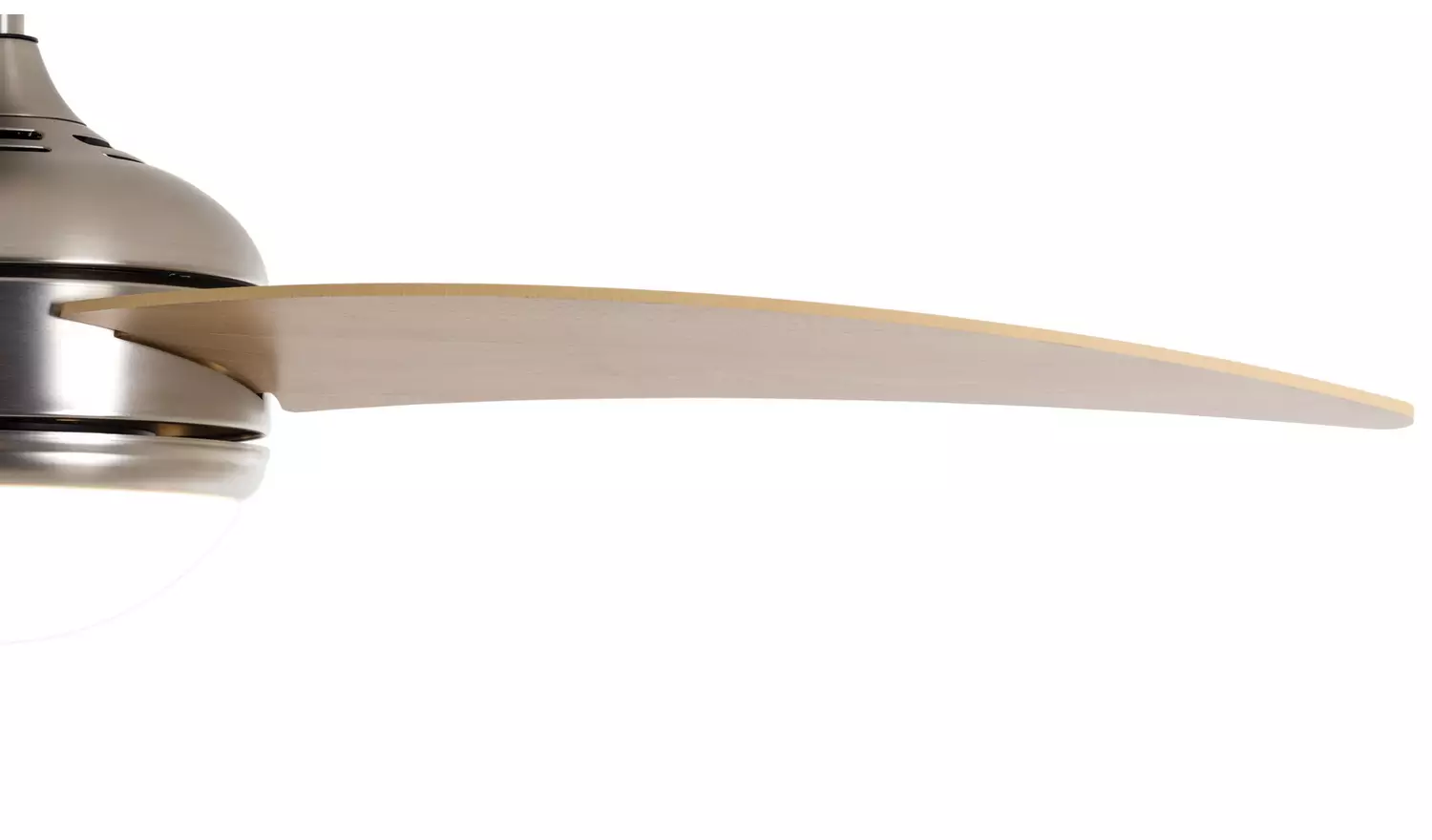 Argos Home Anders Wooden 3 Arm Remote Control Ceiling Fan