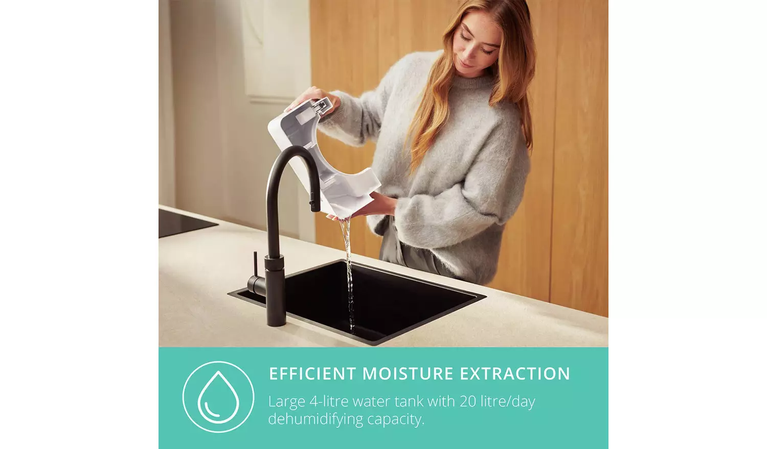 Duux DXDH02UK Bora Smart 20L Air Dehumidifier