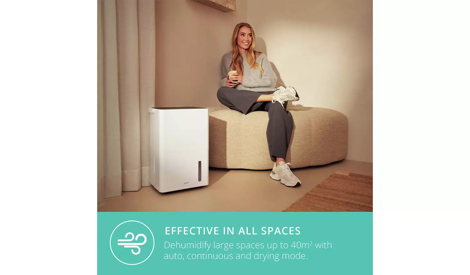 Duux DXDH02UK Bora Smart 20L Air Dehumidifier