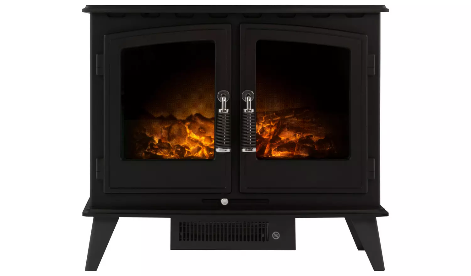 Adam Woodhouse Electric Stove-Black