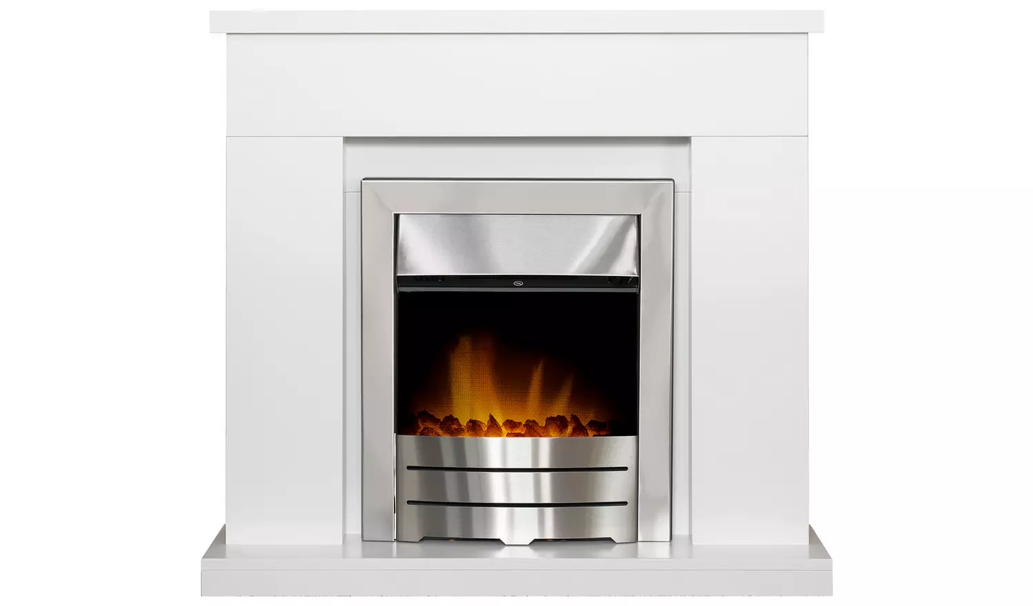 Adam Lomond Electric Fire Suite-White
