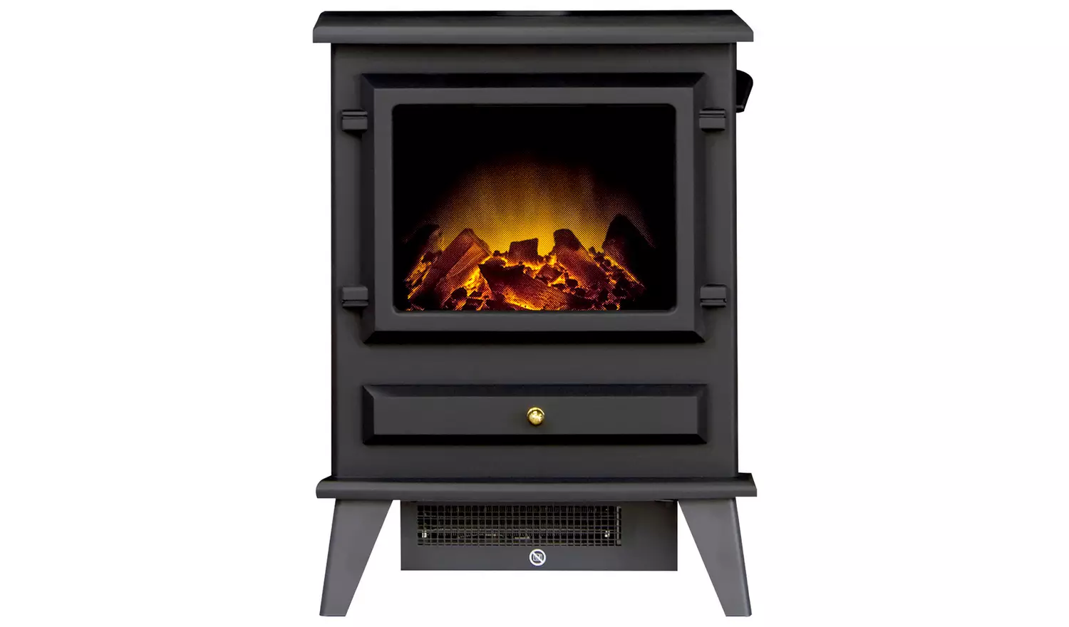 Adam Hudson Electric Stove-Black