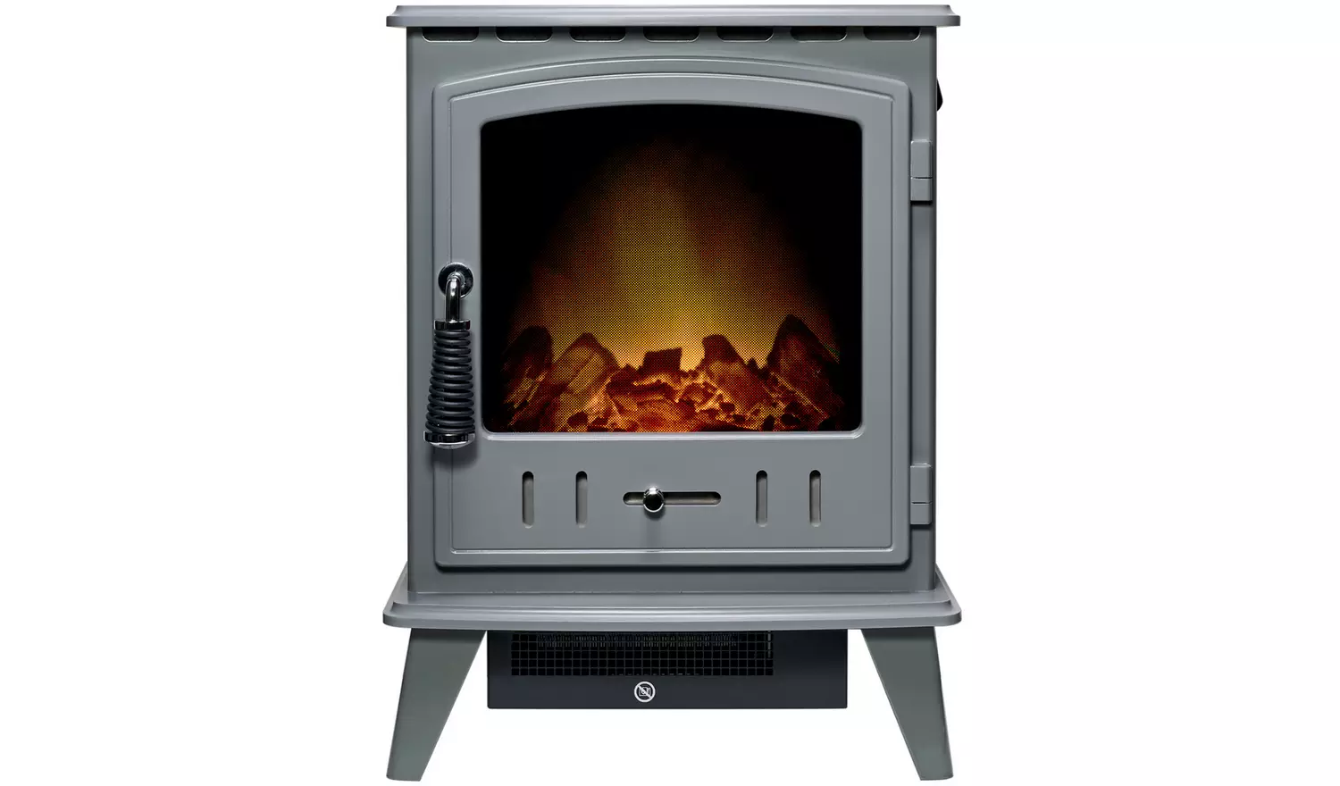 Adam Aviemore Electric Stove – Grey