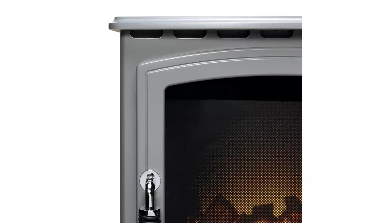 Adam Aviemore Electric Stove – Grey
