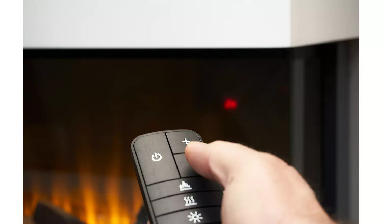 Adam Sahara Media 2kW 31 Inch Electric Wall Fire