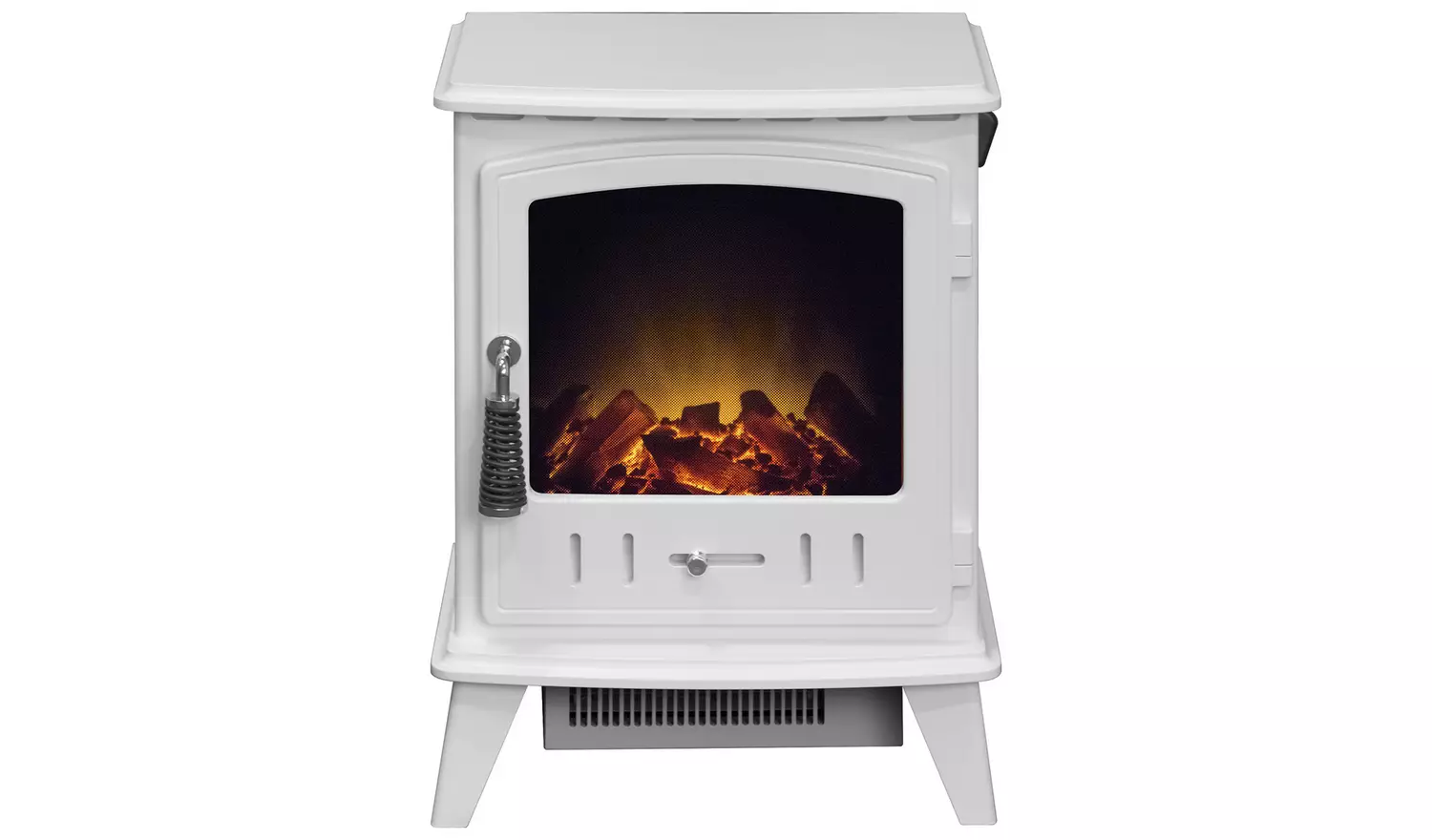 Adam Aviemore 1.8kW Electric Stove - White