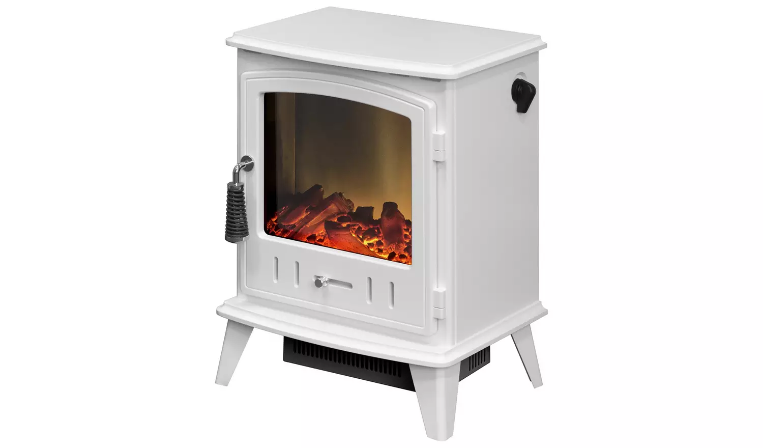 Adam Aviemore 1.8kW Electric Stove - White