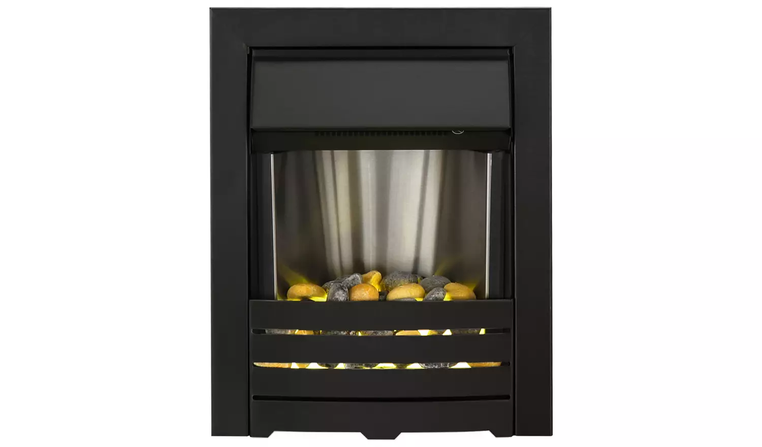 Adam Helios 2kW Electric Inset Fire - Black
