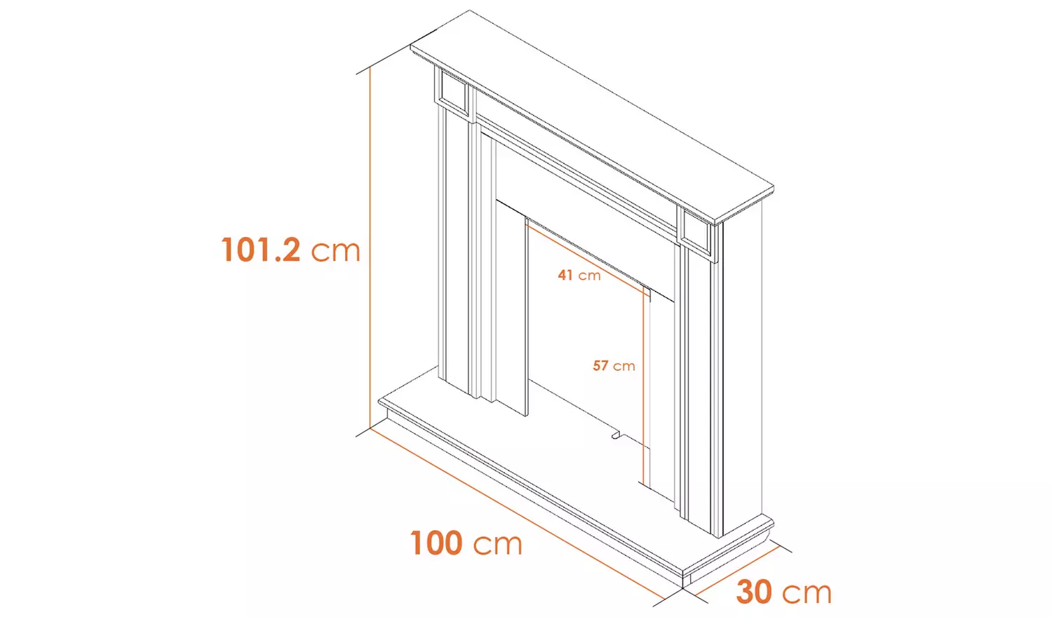 Adam Georgian Surround and Blenheim Electric Fire Suite