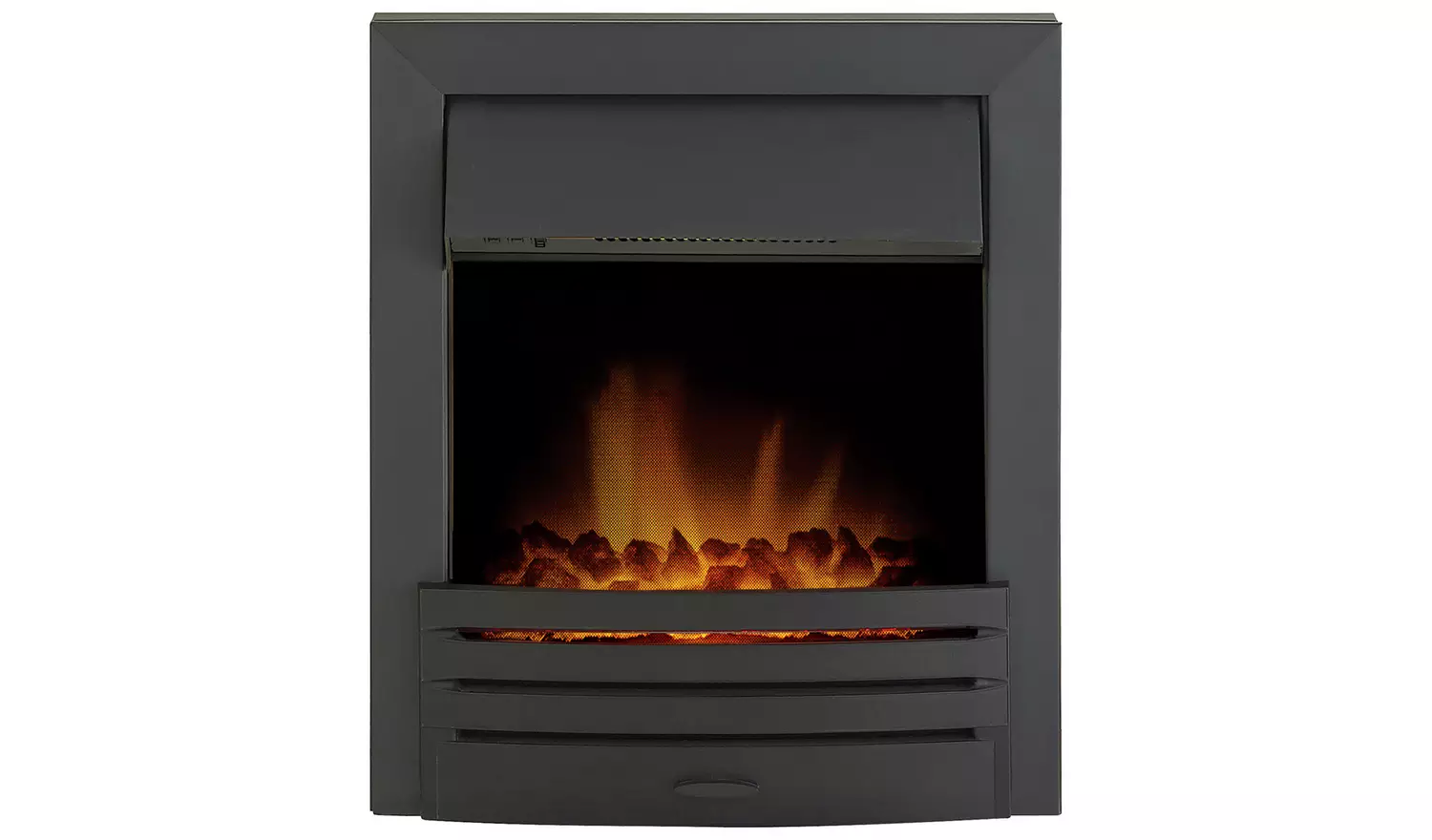 Adam Eclipse 2kW Electric Inset Fire - Black