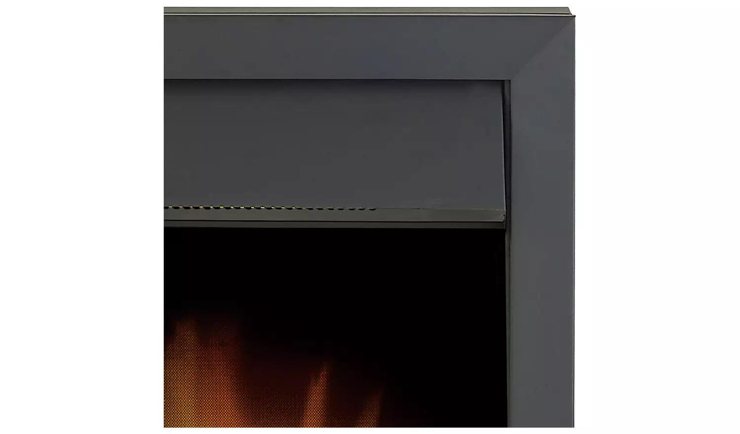 Adam Eclipse 2kW Electric Inset Fire - Black