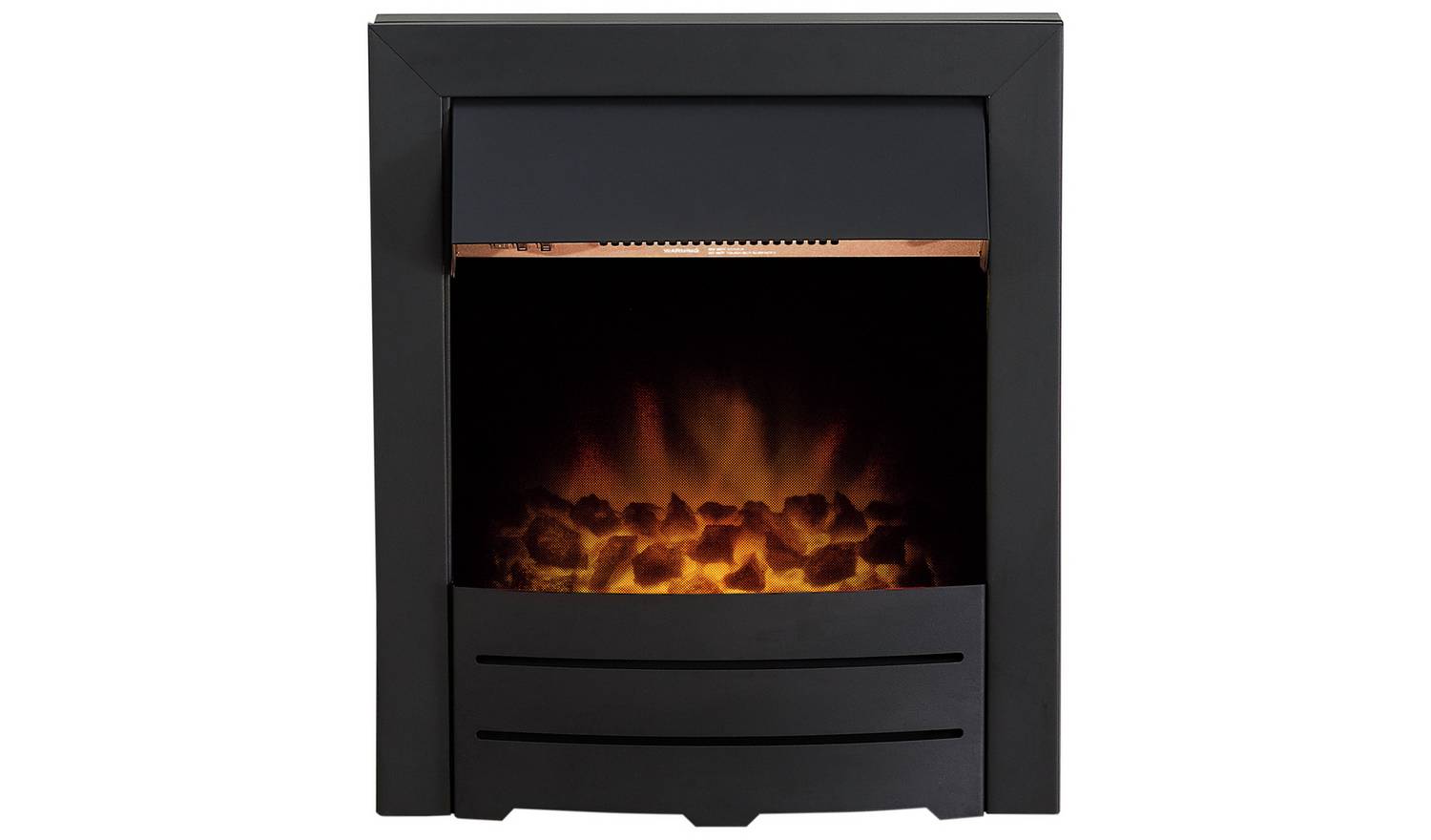 Adam Colorado 2kW Electric Inset Fire - Black