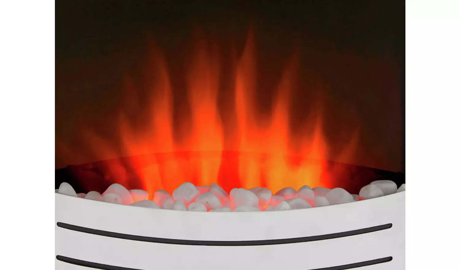 Glen Fulford 2kW Contemporary Inset Fire - Stainless Steel