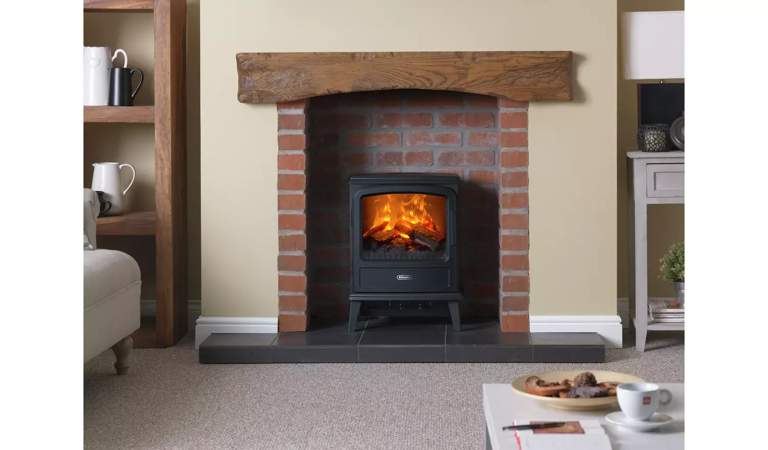 Dimplex Evandale 2kW Optimyst Electric Stove Fire