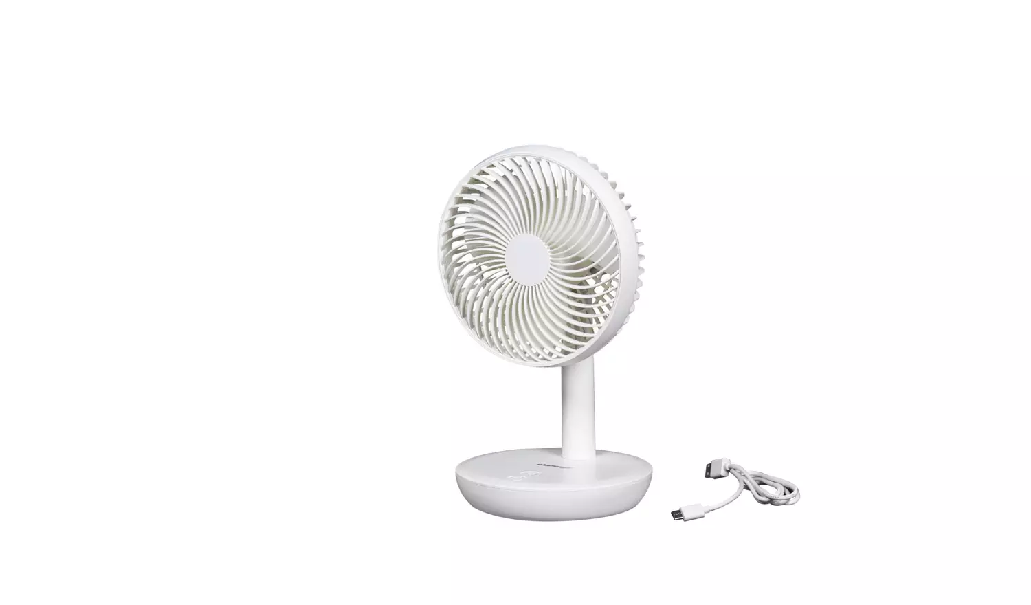 Challenge White Desk Fan - 6 Inch