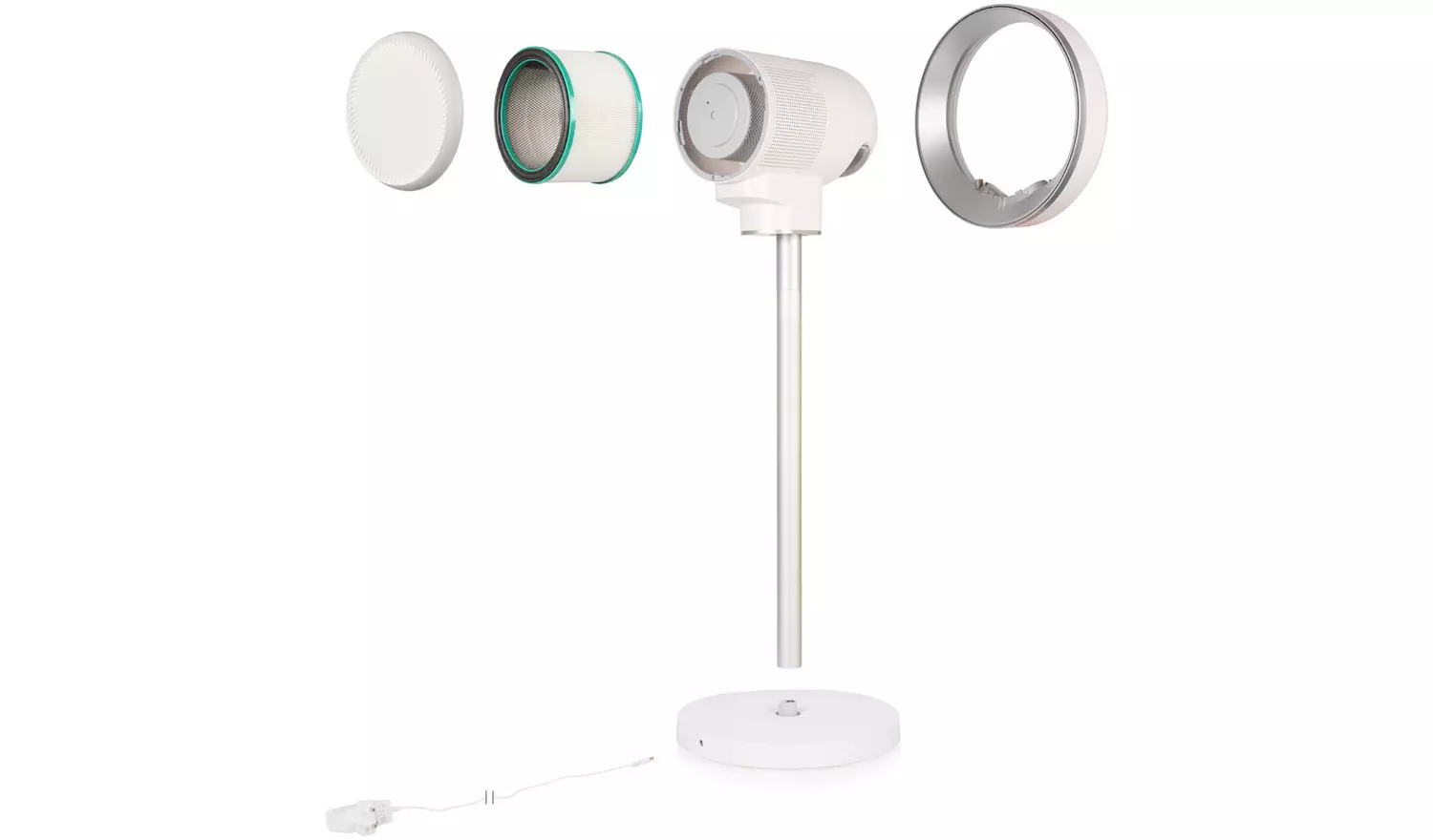 Princess 3-in-1 Smart Fan and Air Purifier - 13 Inch