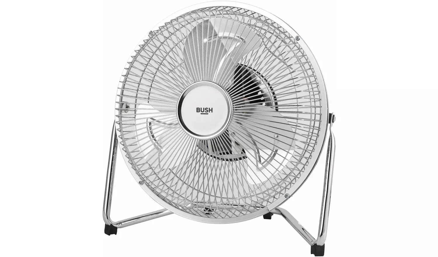Bush Chrome Tilt Desk Fan - 9 Inch