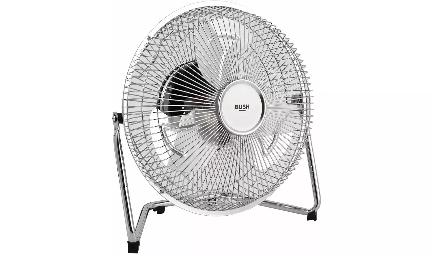 Bush Chrome Tilt Desk Fan - 9 Inch