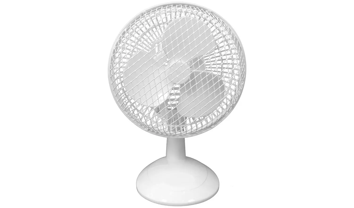 Bush White Desk Fan - 7 Inch