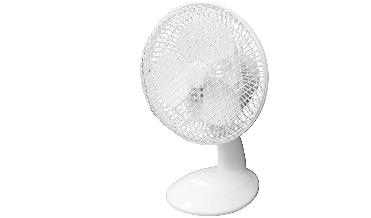 Bush White Desk Fan - 7 Inch