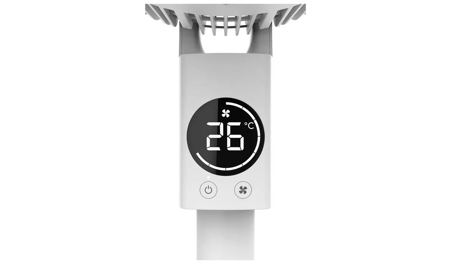 Meaco Sefte White Pedestal Fan - 10 Inch