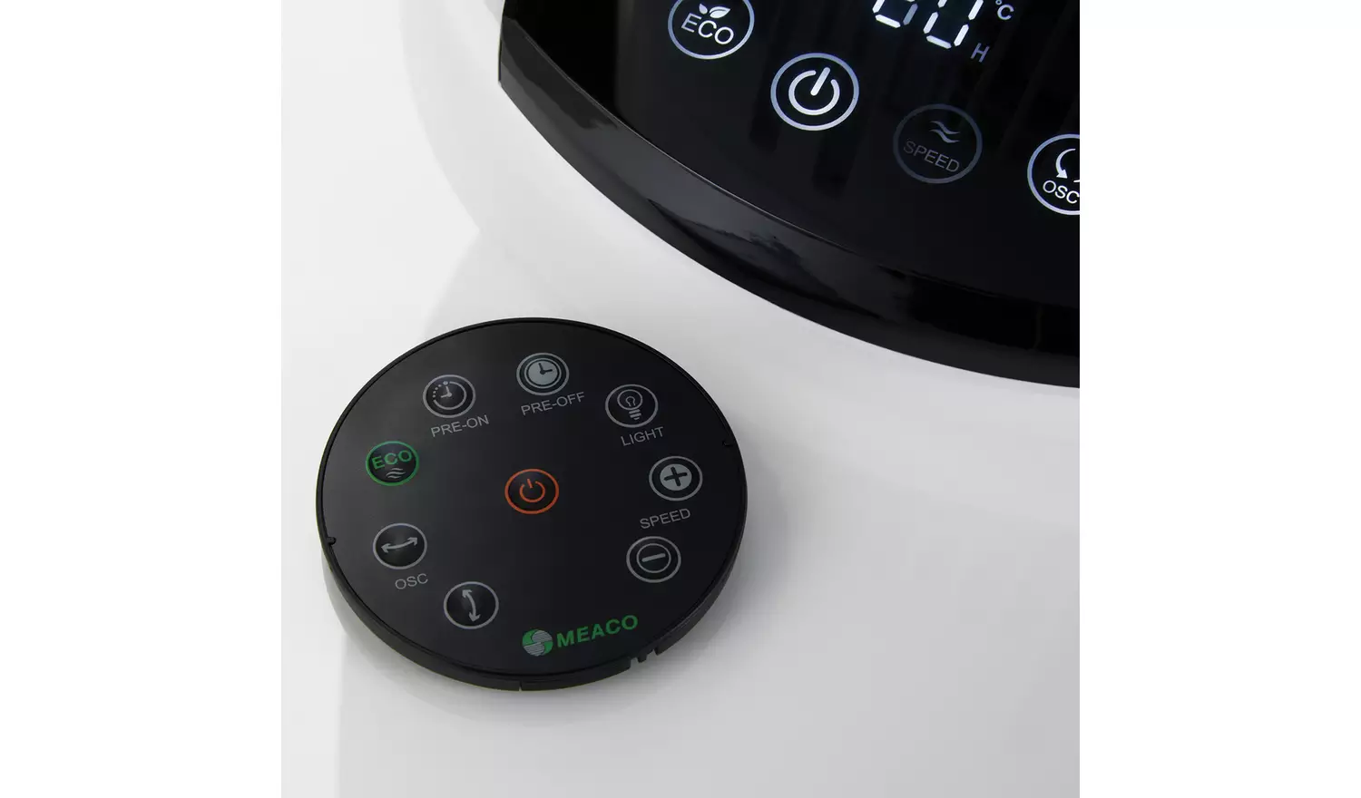 Meaco White Desk Fan - 12 Inch