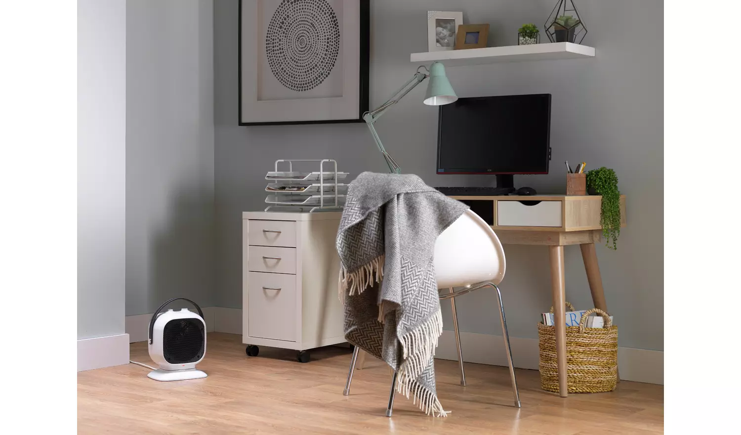 Dimplex Q3TSO 3kW Oscillating Qube Fan Heater