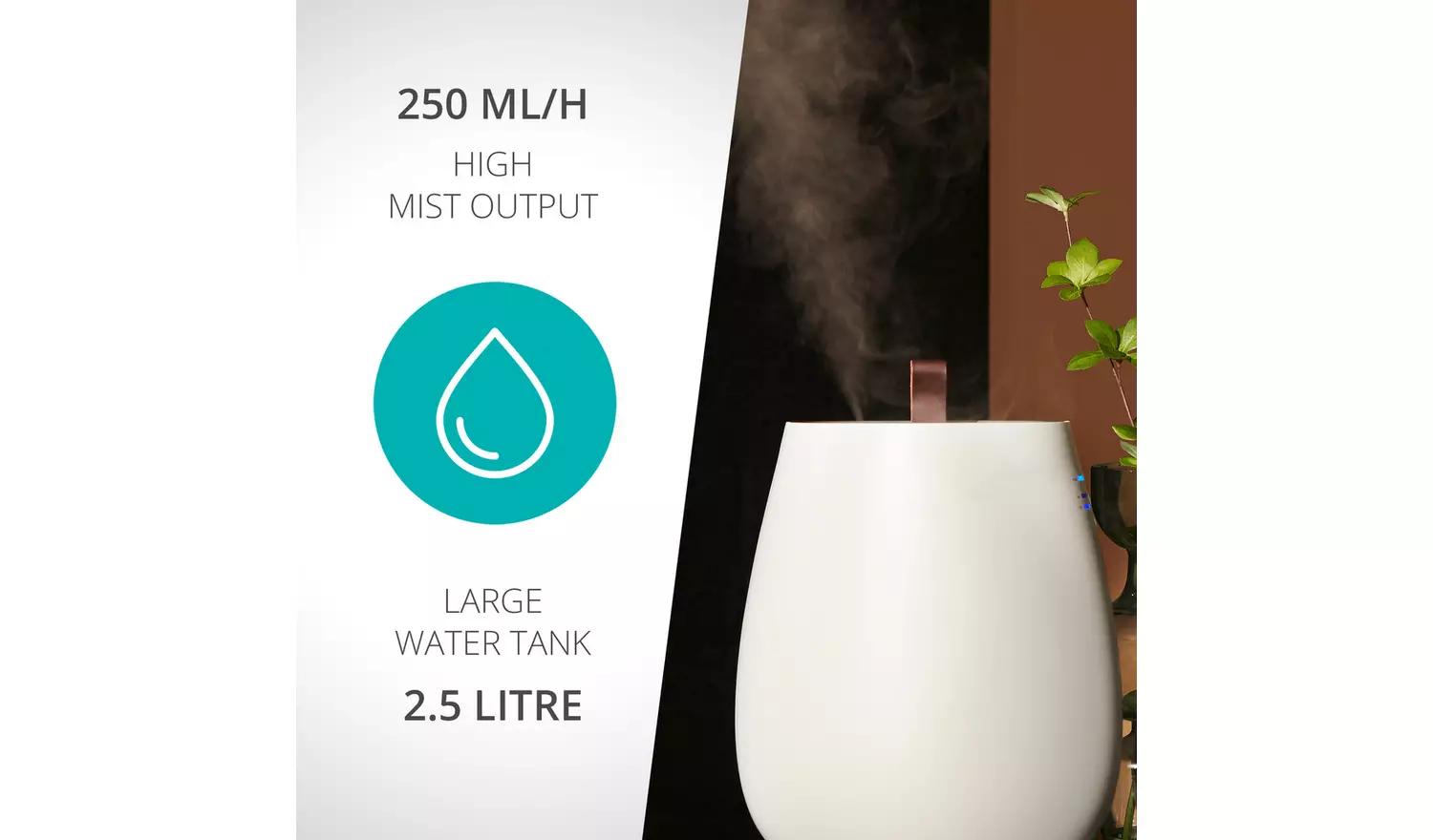 Duux TAG Ultrasonic Humidifier - White