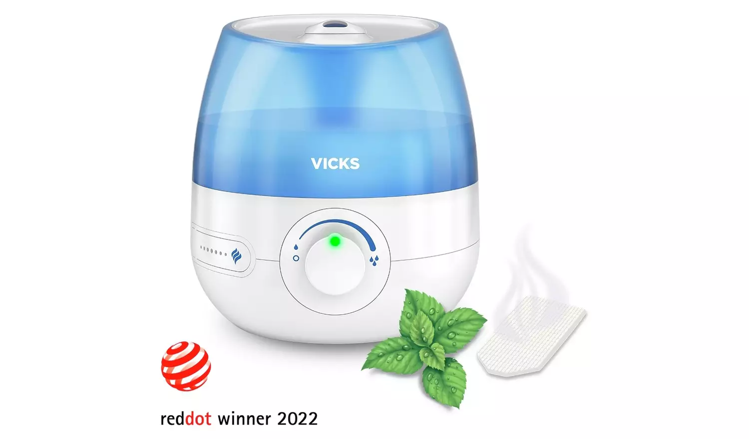Vicks VUL525 Mini Cool Mist Ultrasonic Humidifier