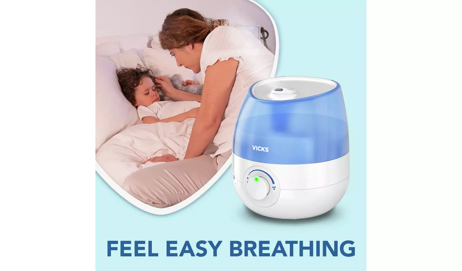 Vicks VUL525 Mini Cool Mist Ultrasonic Humidifier