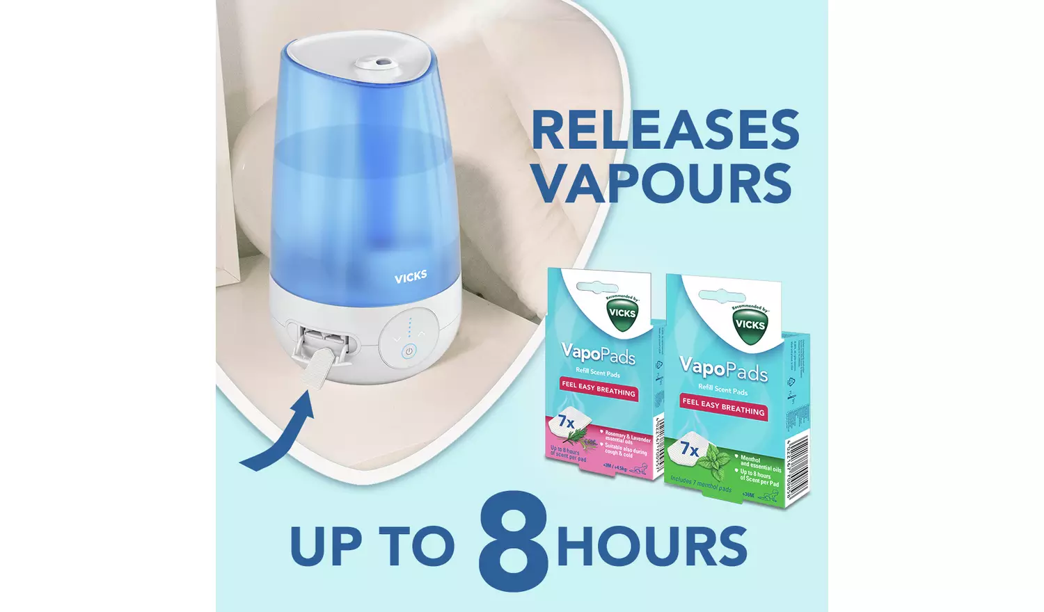 Vicks VUL565 Cool Mist Ultrasonic Humidifier