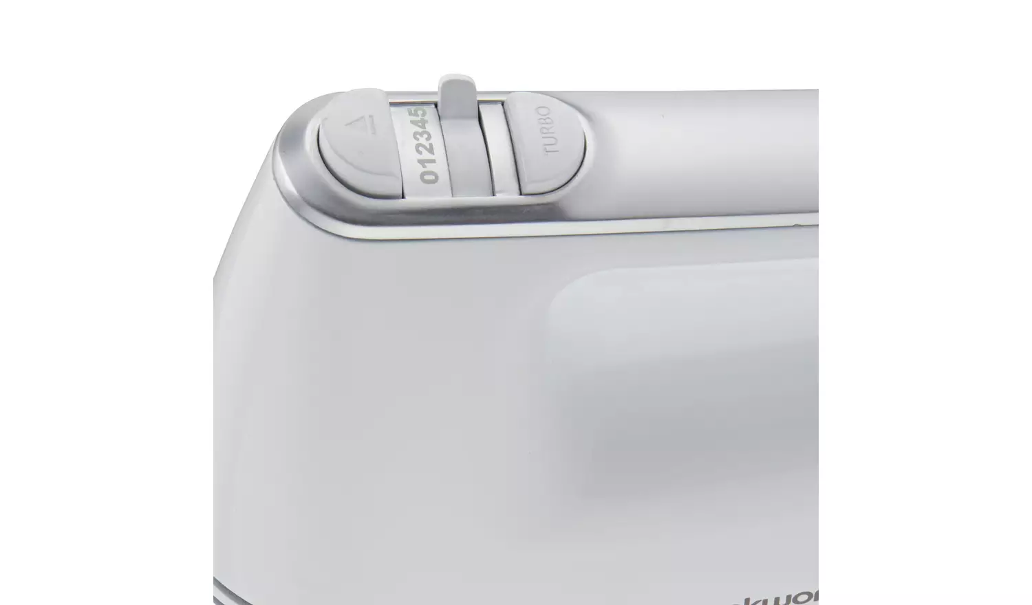 Cookworks Electric Hand Mixer with Storage - White