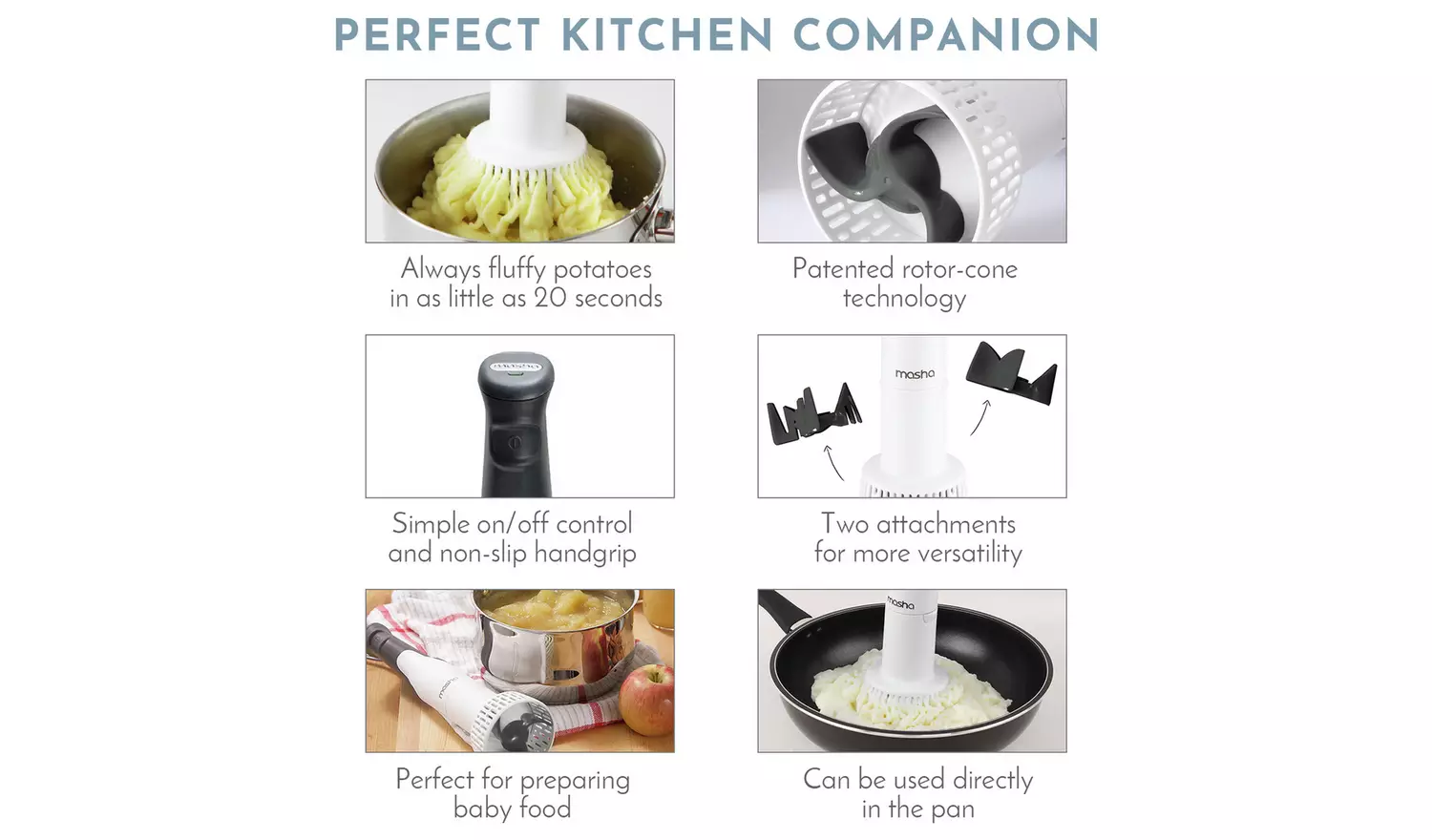 Masha Electric Masher and Hand Blender