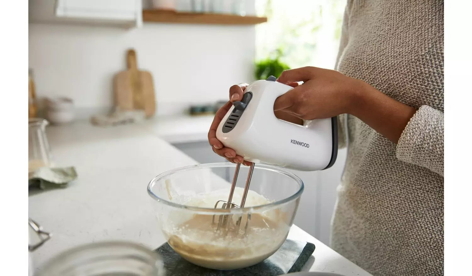 Kenwood HMP10.00W Electric Hand Mixer - White