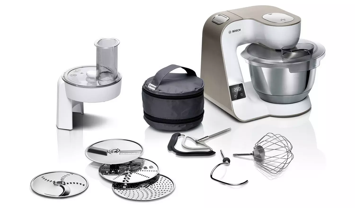 Bosch MUM5XW10GB 5-in-1 Stand Mixer with Integrated Scales