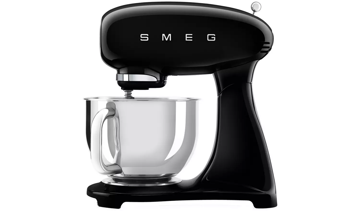 Smeg SMF03BLUK 50's Style Retro Food Mixer with Stand Black