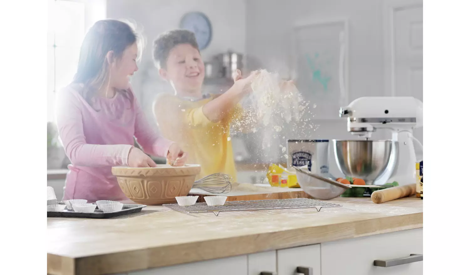 KitchenAid 5K45SSBWH Classic Stand Mixer - White