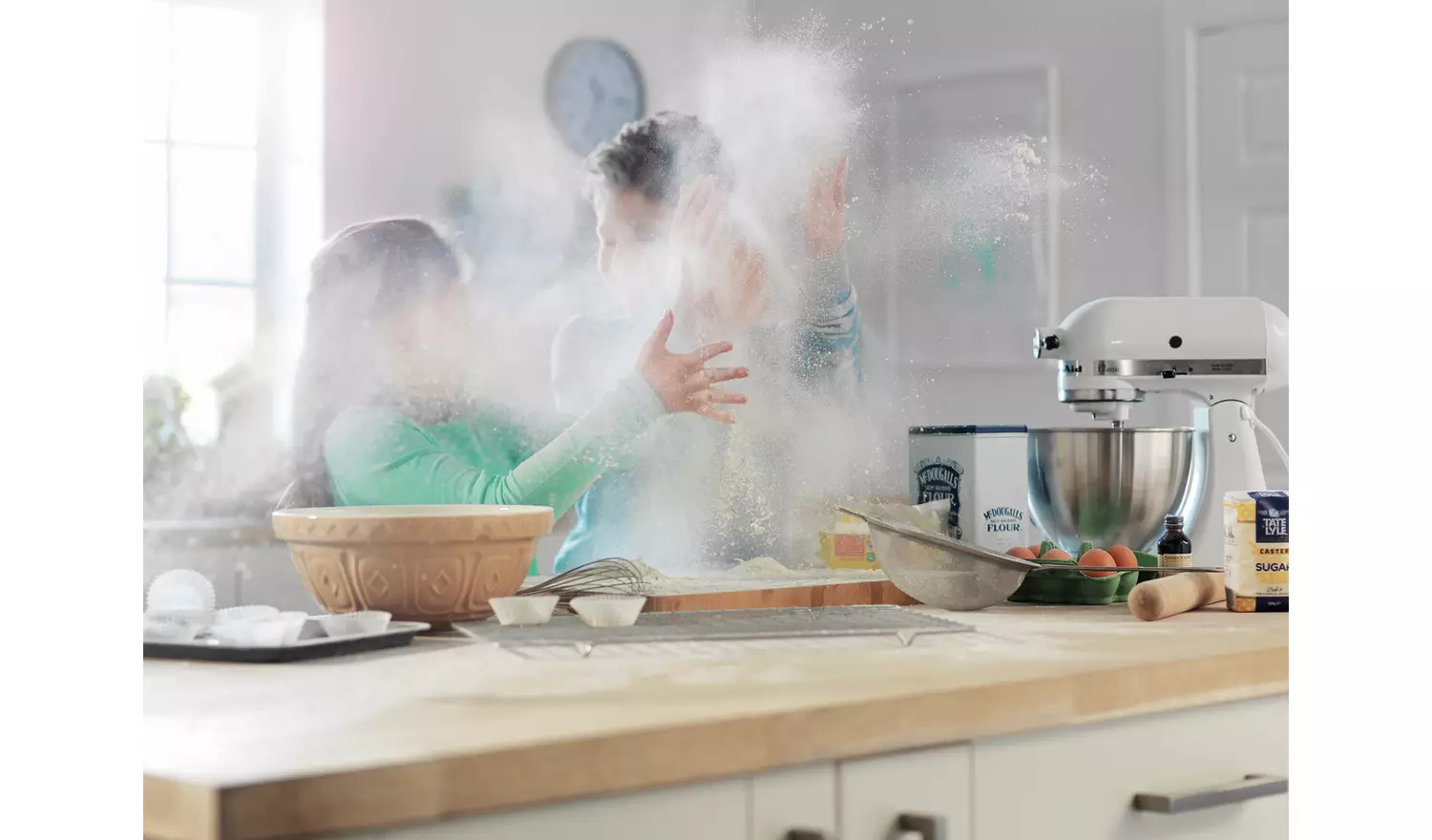 KitchenAid 5K45SSBWH Classic Stand Mixer - White