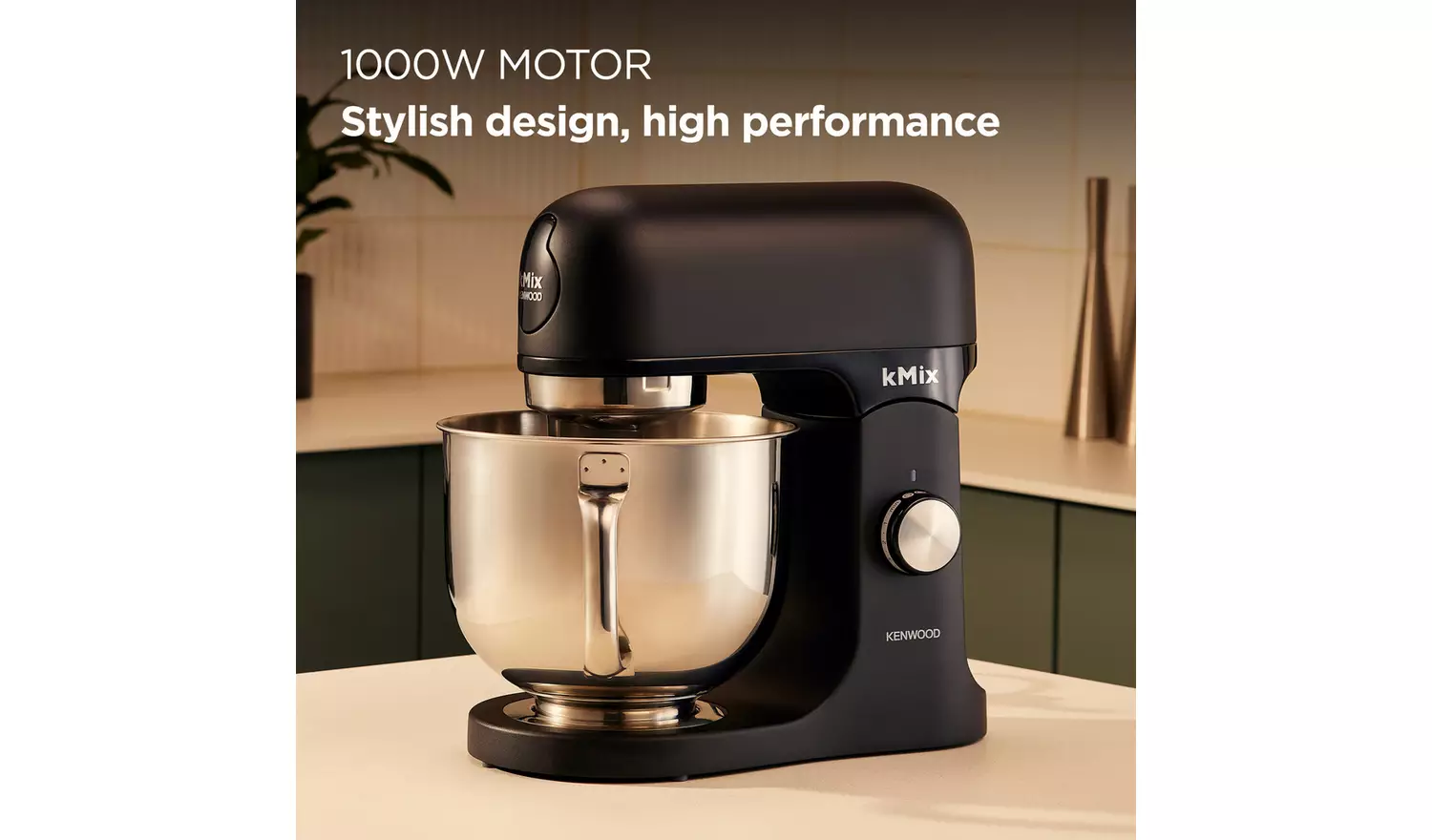 Kenwood KMX751ABK kMix Food Mixer with Stand - Black