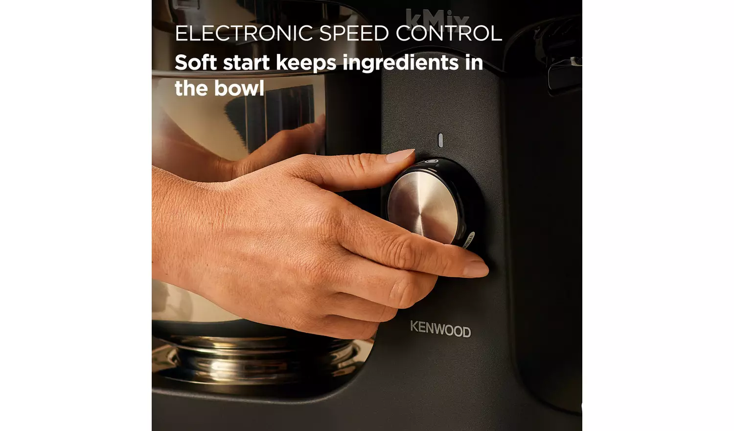 Kenwood KMX751ABK kMix Food Mixer with Stand - Black