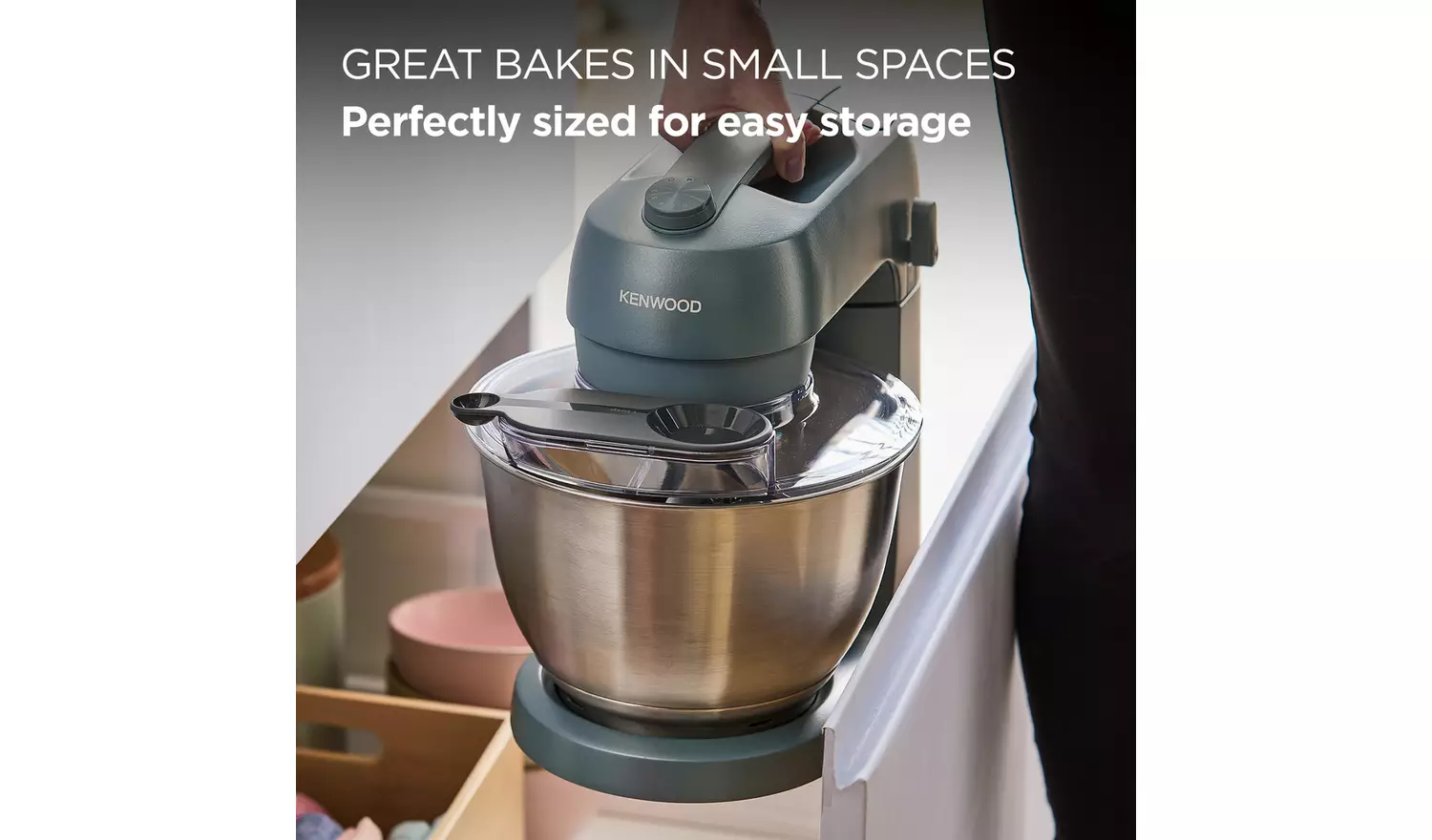 Kenwood KZM35.000GY Go Stand Mixer - Blue